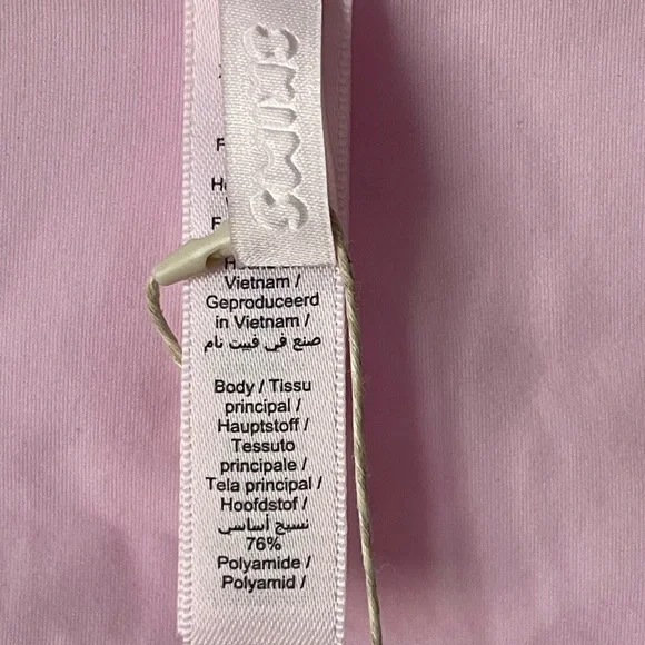 Skims Cherry Blossom Tonal Fits Everybody Picot Long Sleeve One Z Women's Sz XS - Picture 5 of 8